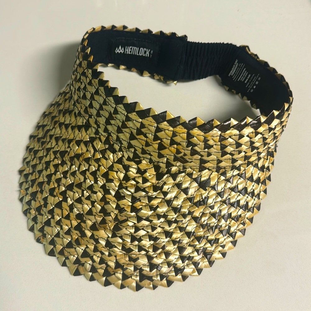 Hemlock Capri Straw Visor